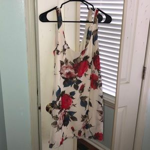 Flowy floral dress